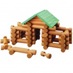 Casute modulare din lemn reconstruibile Maxim 77 piese Log Homes